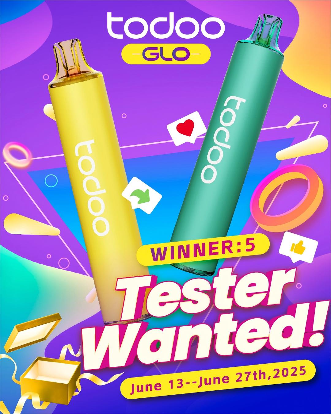 GLO_Tester_wanted